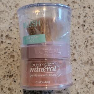 1 L'Oréal Paris True Match Bare Honey 492 Gentle Mineral Powder Blush✨️NEW✨️